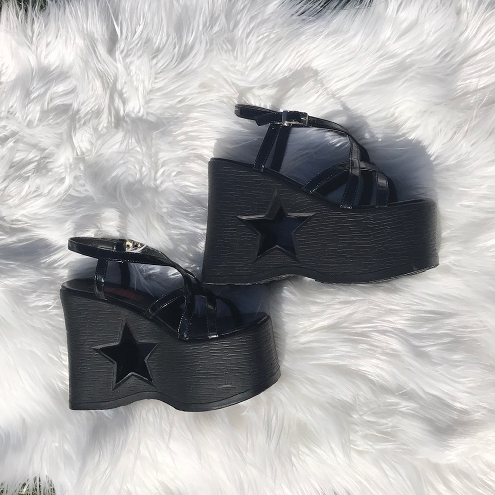 Vintage Hot Topic creeper platform sandals 7.5/8